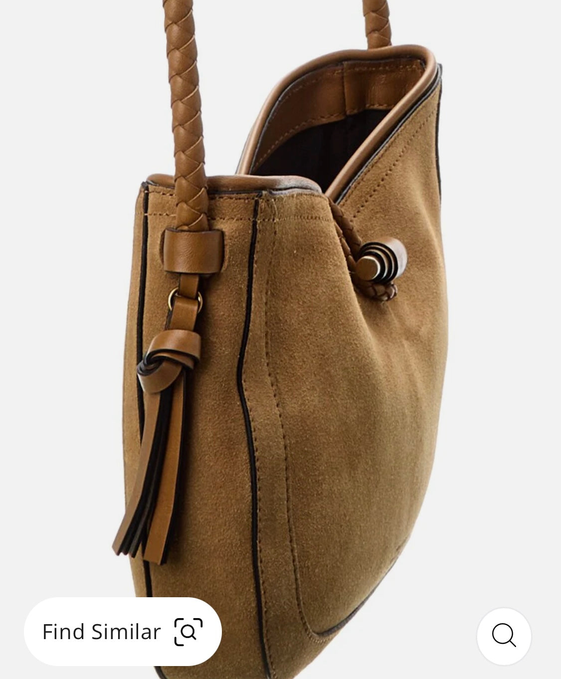 Vigo Suede Shoulder Bag