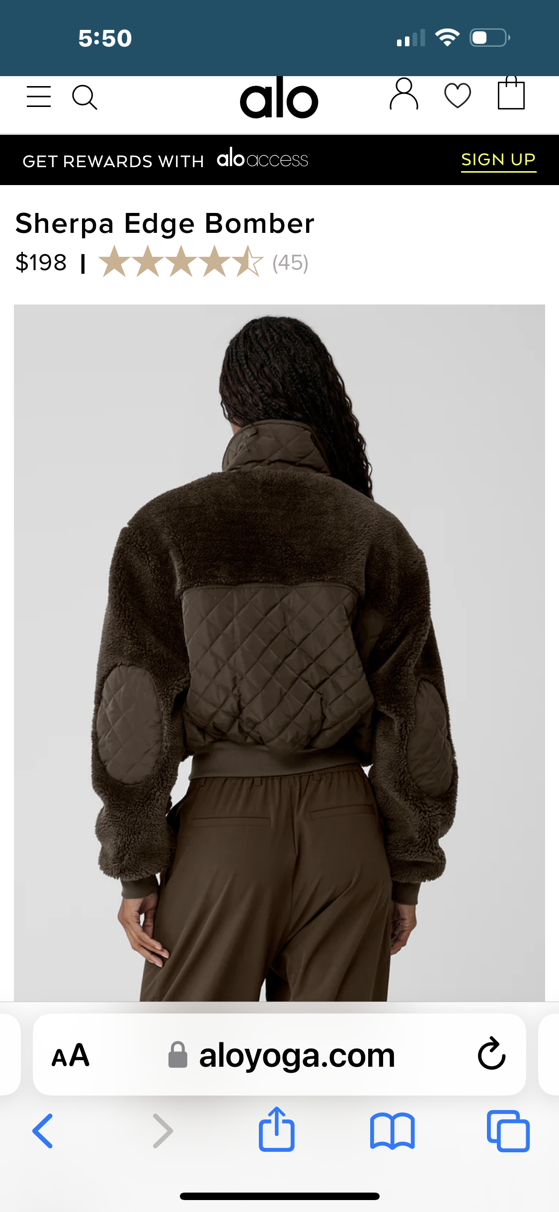 Sherpa Edge Bomber