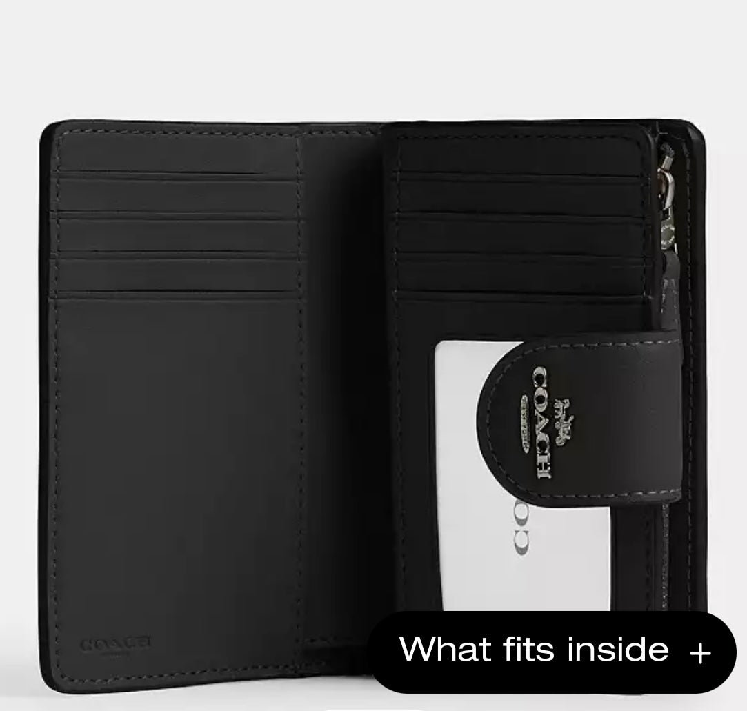 Medium Corner Zip Wallet In Signature Canvas Orta boy cüzdan RENKLER➡️