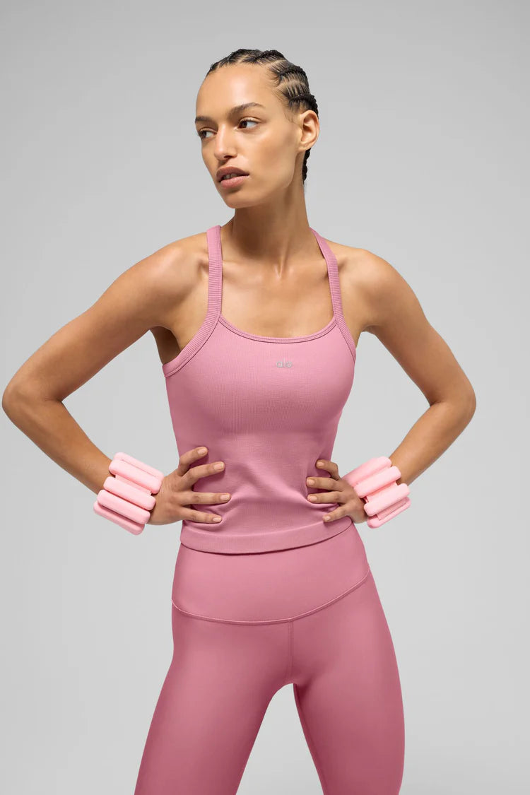 ALO YOGA Seamless Ribbed Favorite Full Length Bra Tank RENKLER➡️