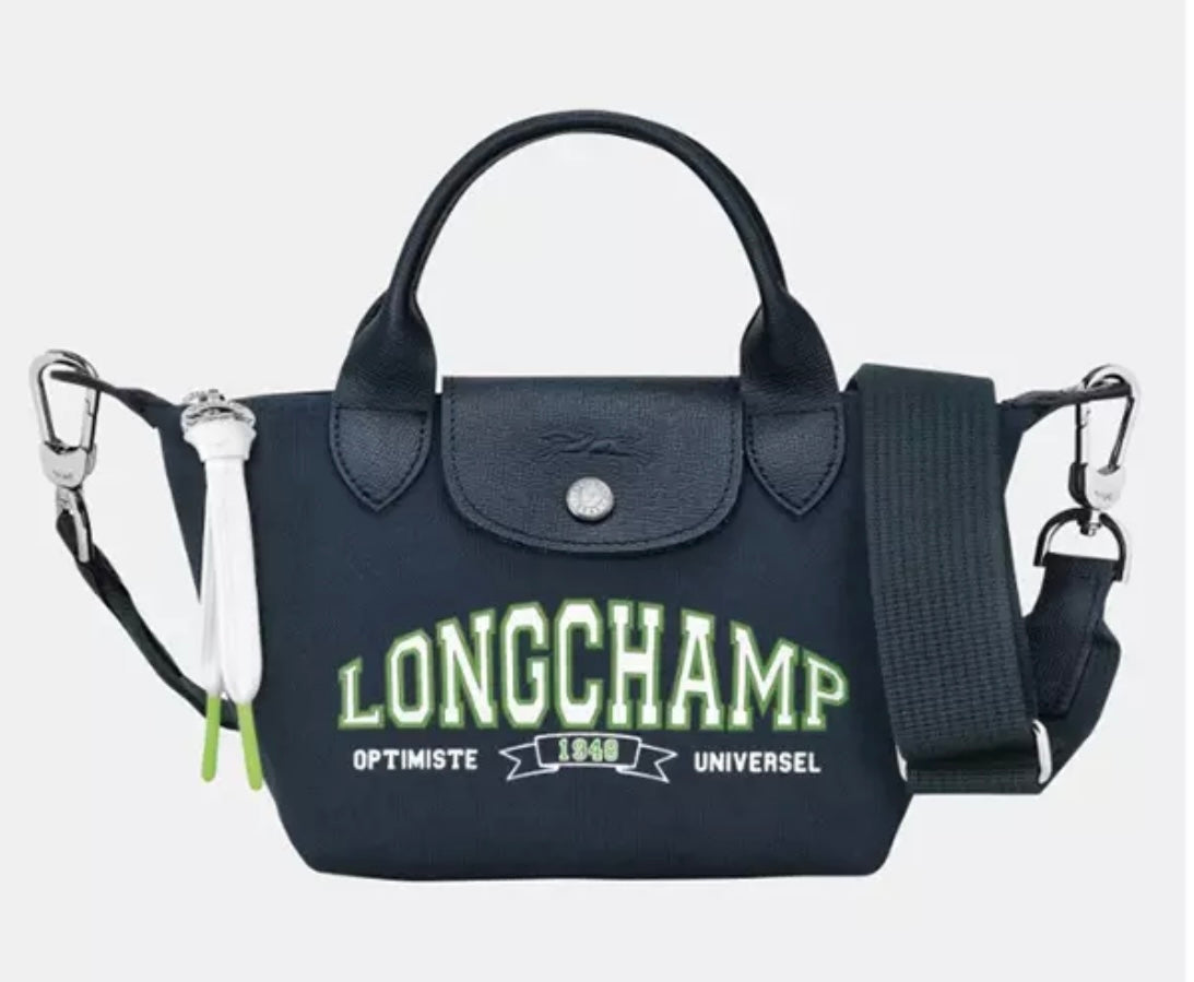 Longchamp Women's Le Pliage Collection Xs Handbag Navy