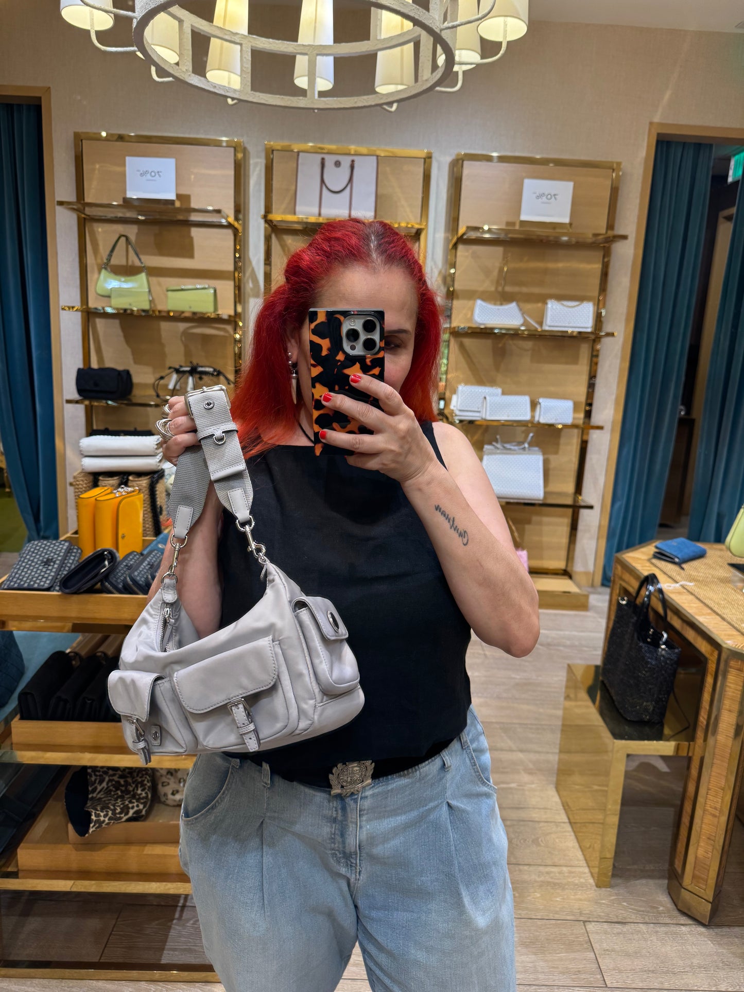 TORY BURCH Nylon shoulder&crossbody