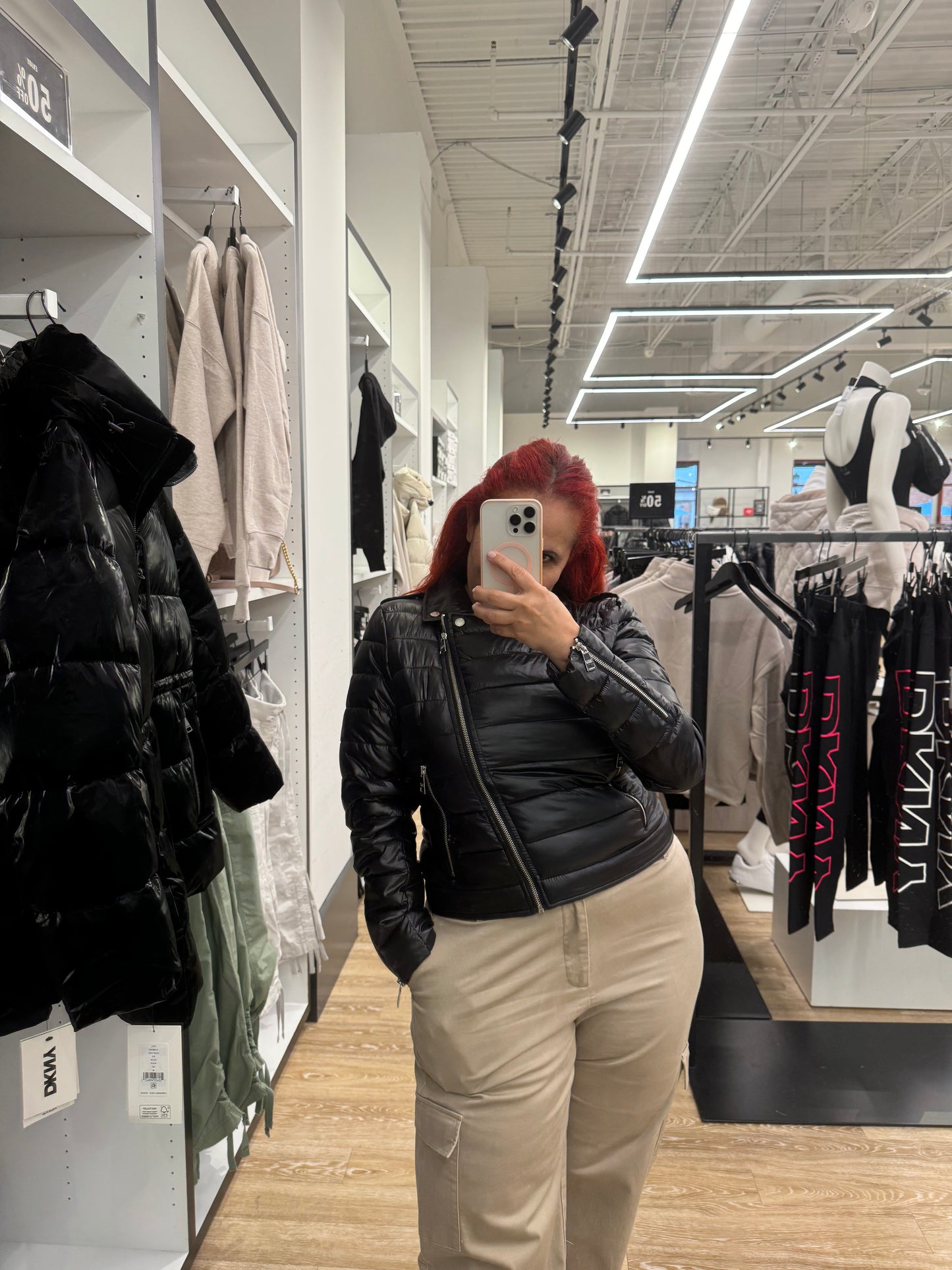 Dkny motorcu mont