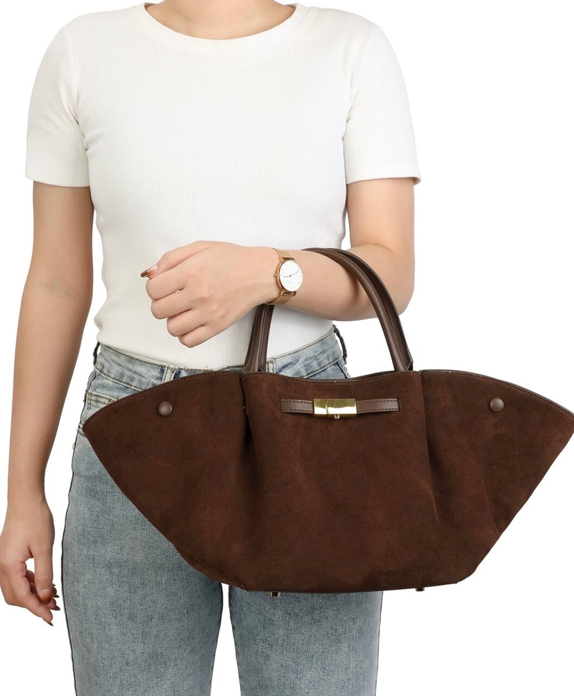 Tiffany Fred Süet tote bag