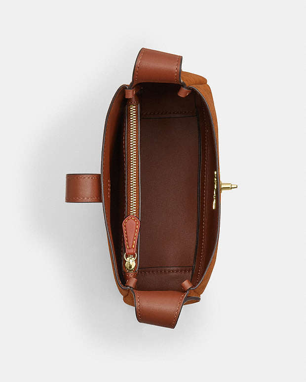 Hadley Mini Crossbody Bag In Signature Suede