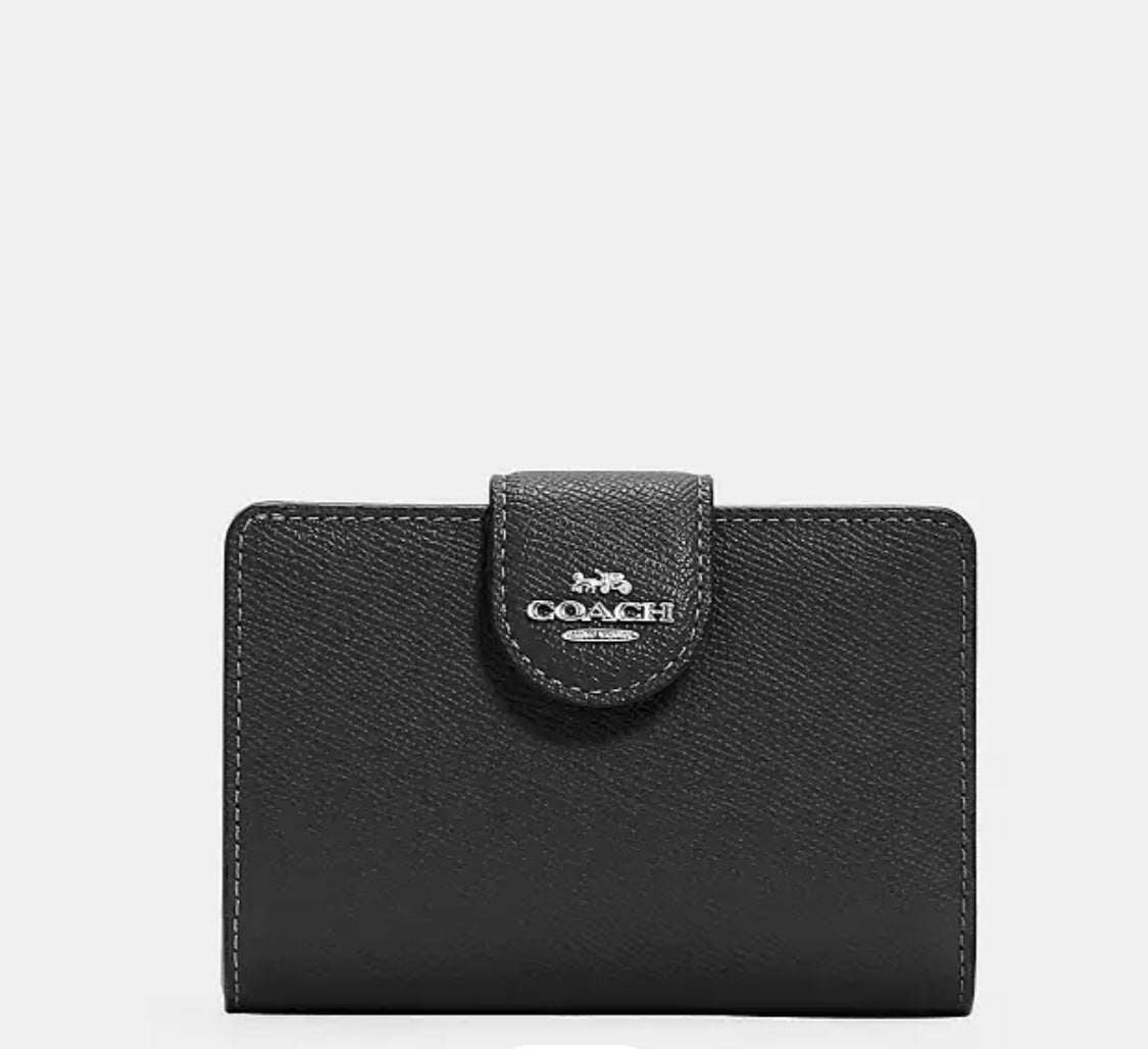 Medium Corner Zip Wallet In Signature Canvas Orta boy cüzdan RENKLER➡️