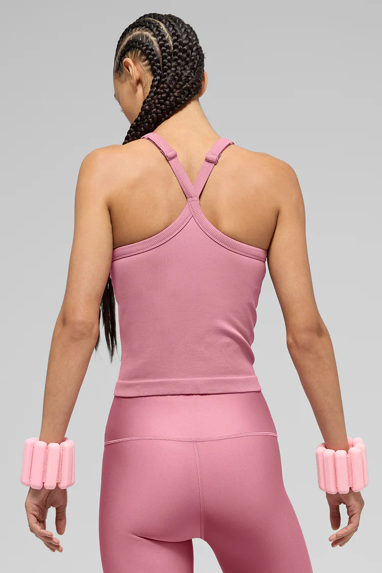 ALO YOGA Seamless Ribbed Favorite Full Length Bra Tank RENKLER➡️