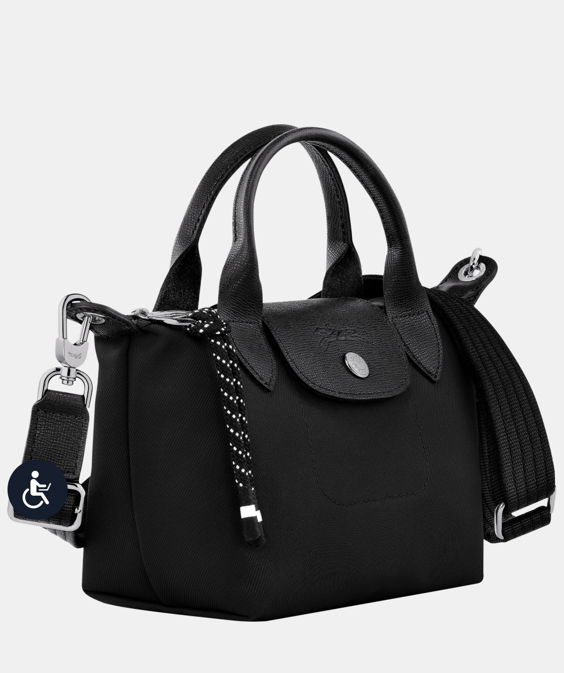 LE PLIAGE ENERGY XS HANDBAG
Black - Recycled Canvas