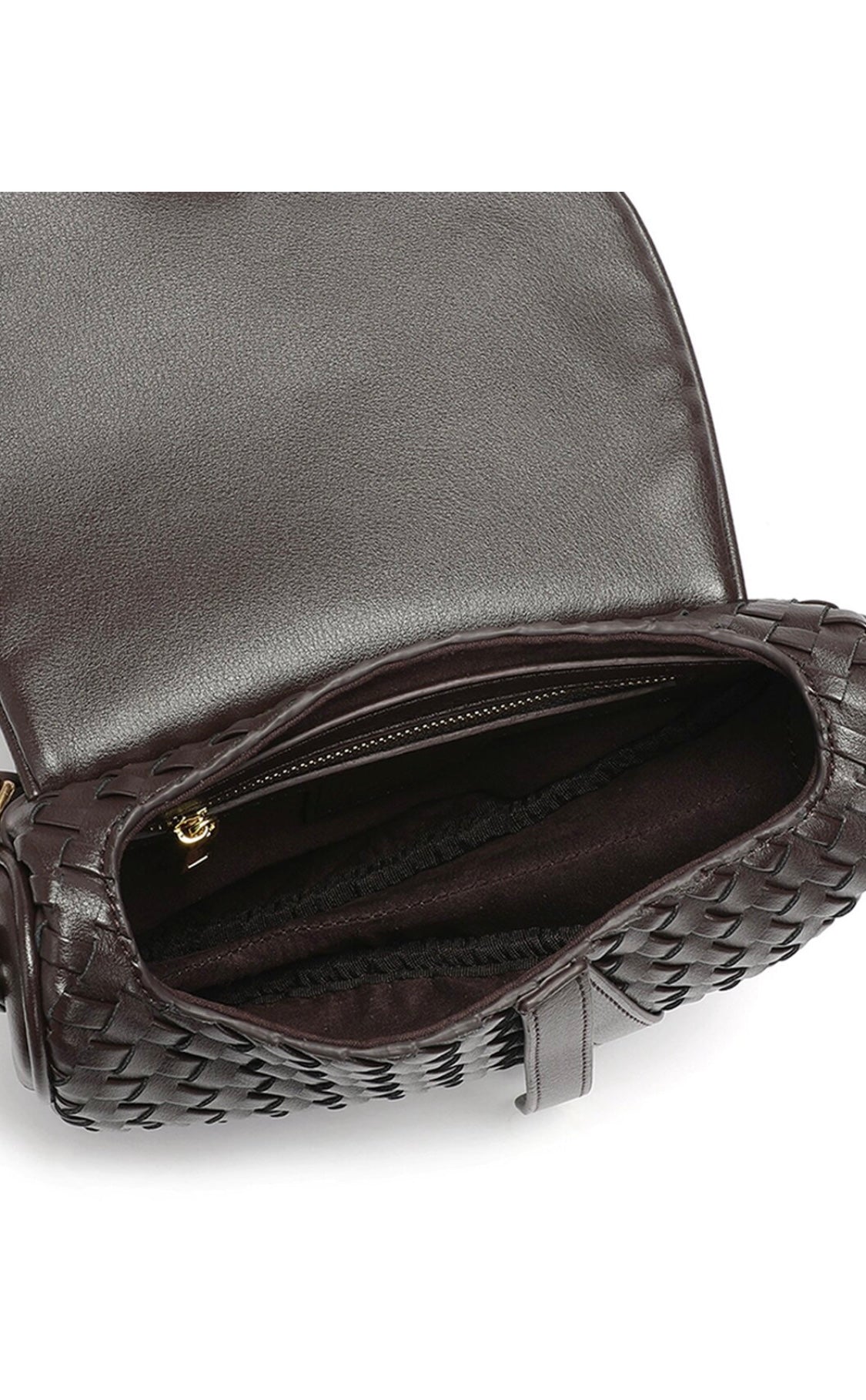 Tiffany Fred Saddle bag /koyu kahverengi