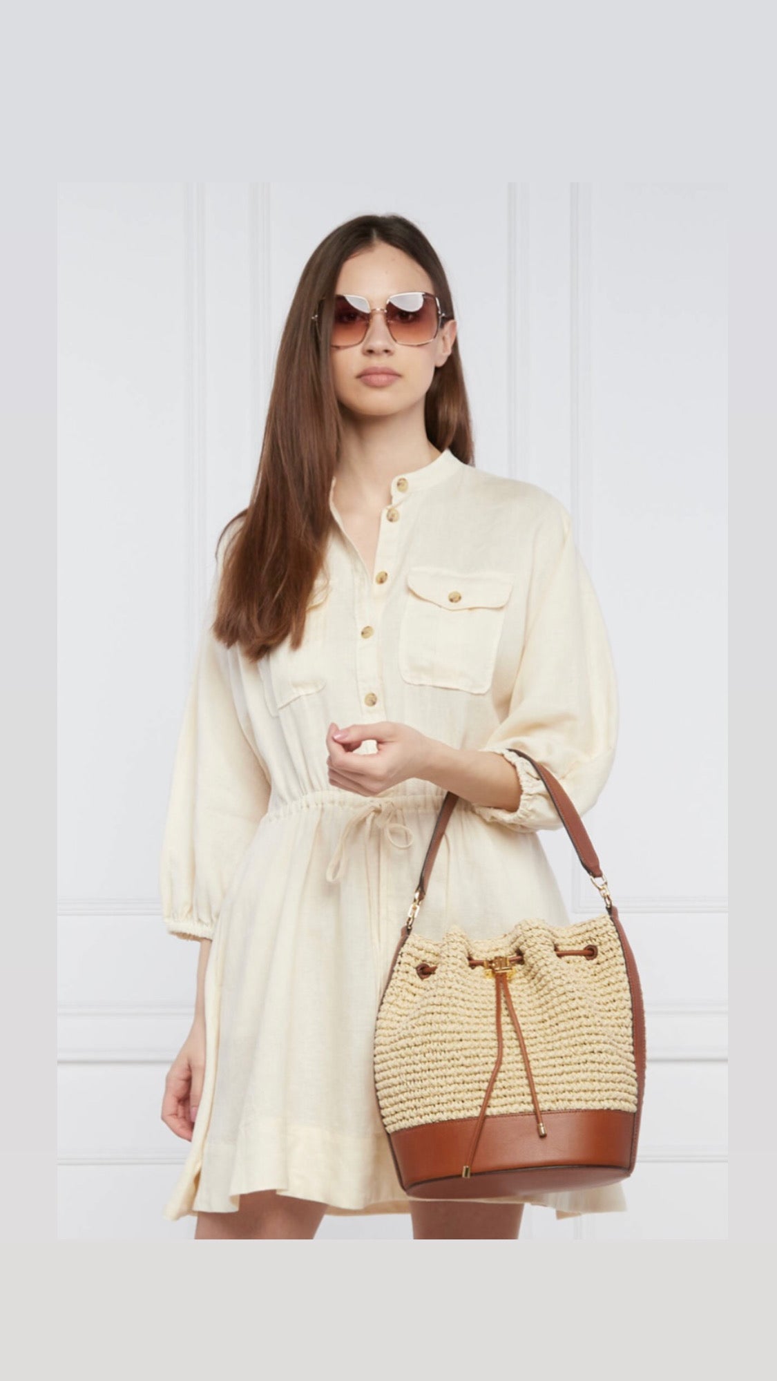 Ralph Lauren hasir çanta