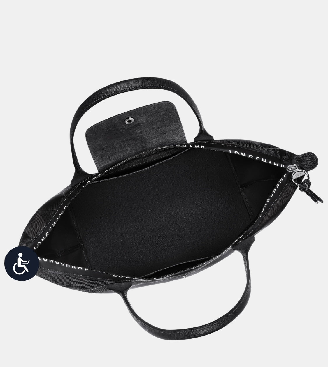 LE PLIAGE ENERGY L TOTE BAG
Black - Recycled Canvas