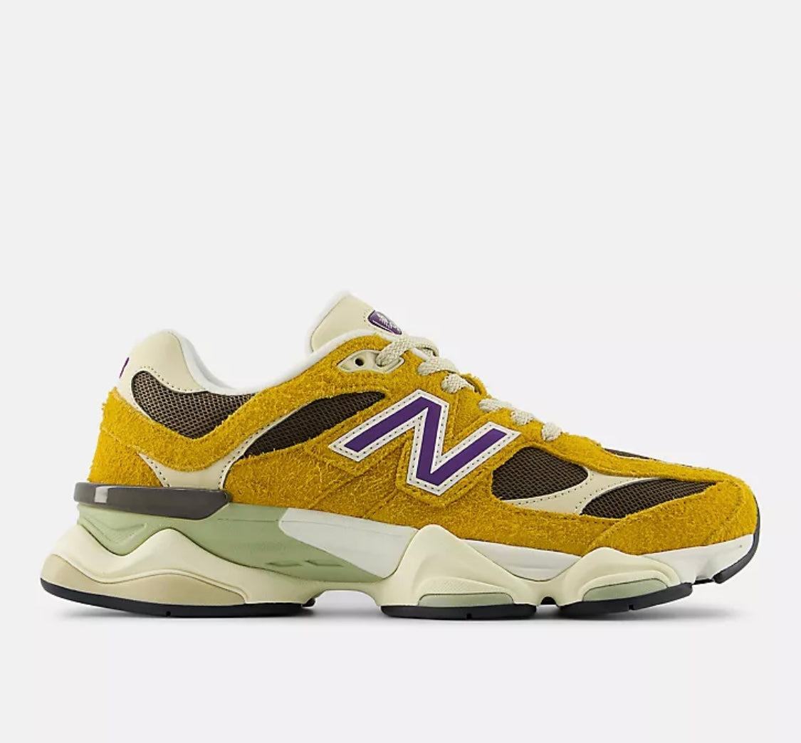 New balance 9060 Butterscotch with dark mushroom and concord grape