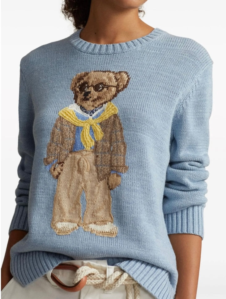 Ralph Lauren ayıcıklı koton kazak