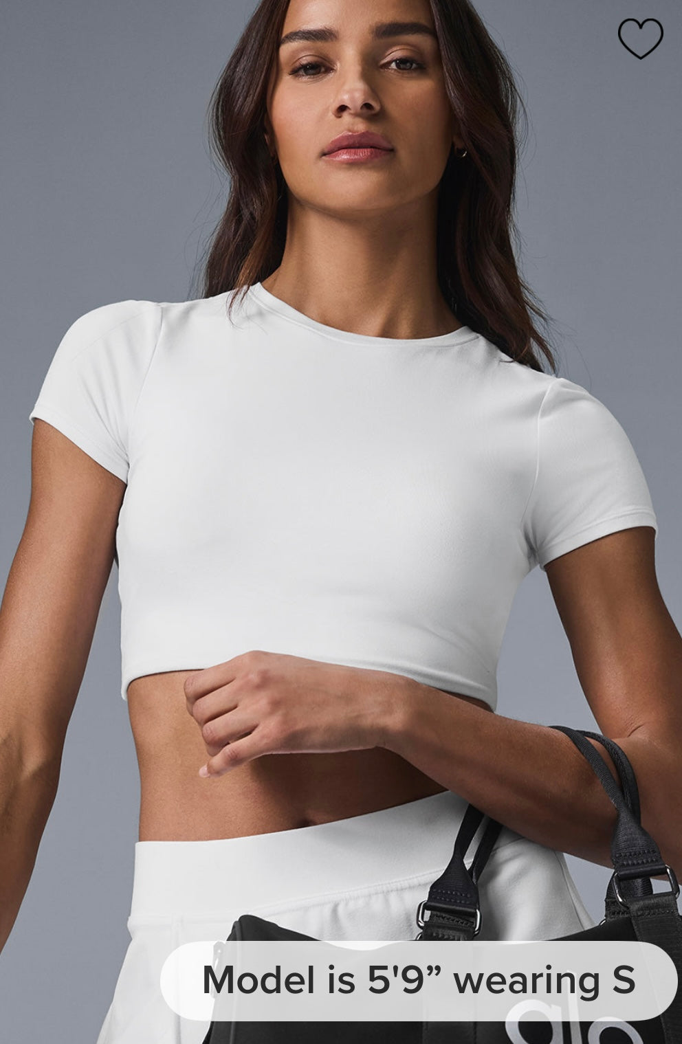 Alo soft cropped backspin