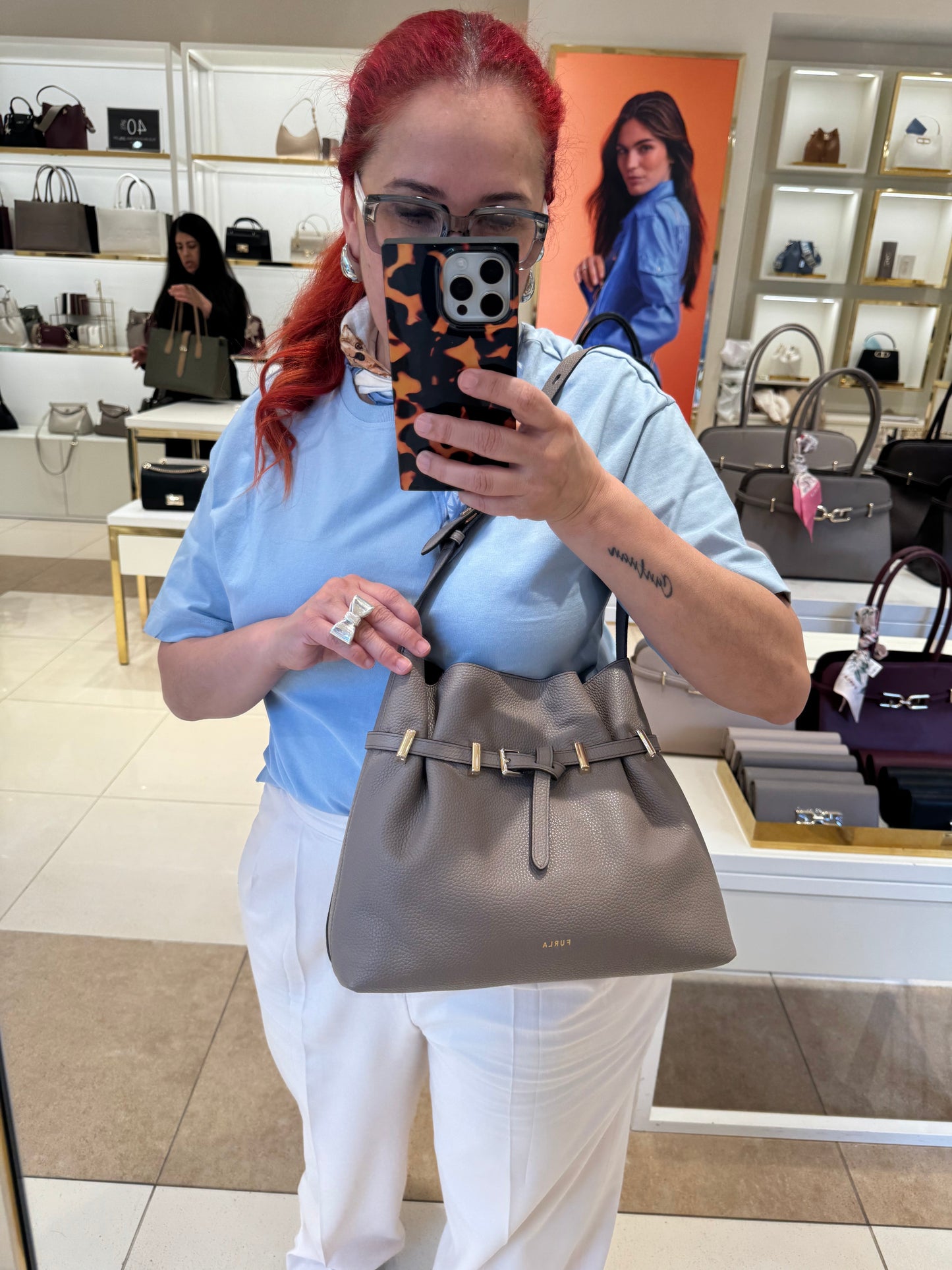 FURLA Aura M size tote bag RENKLER➡️