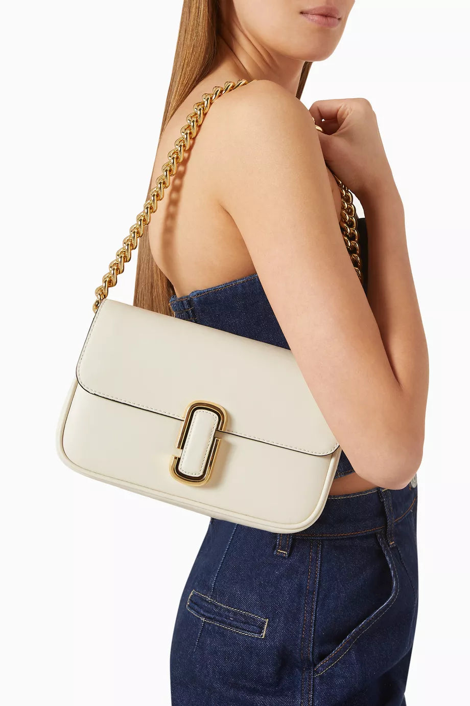 The J Marc Shoulder Bag in Leather