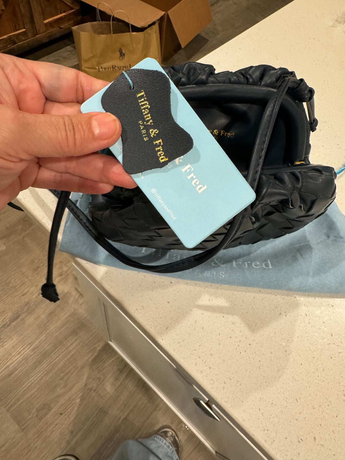 Tiffany Fred clutch