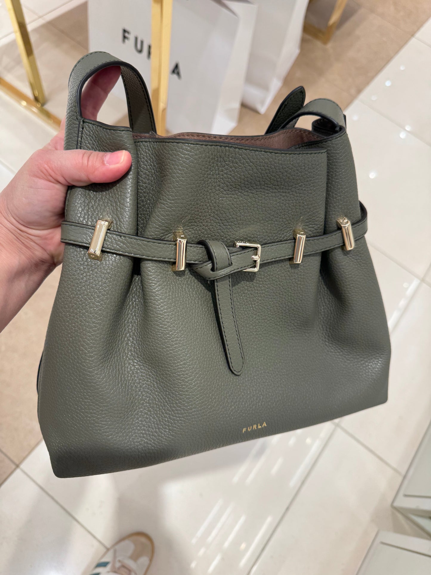 FURLA Aura M size tote bag RENKLER➡️