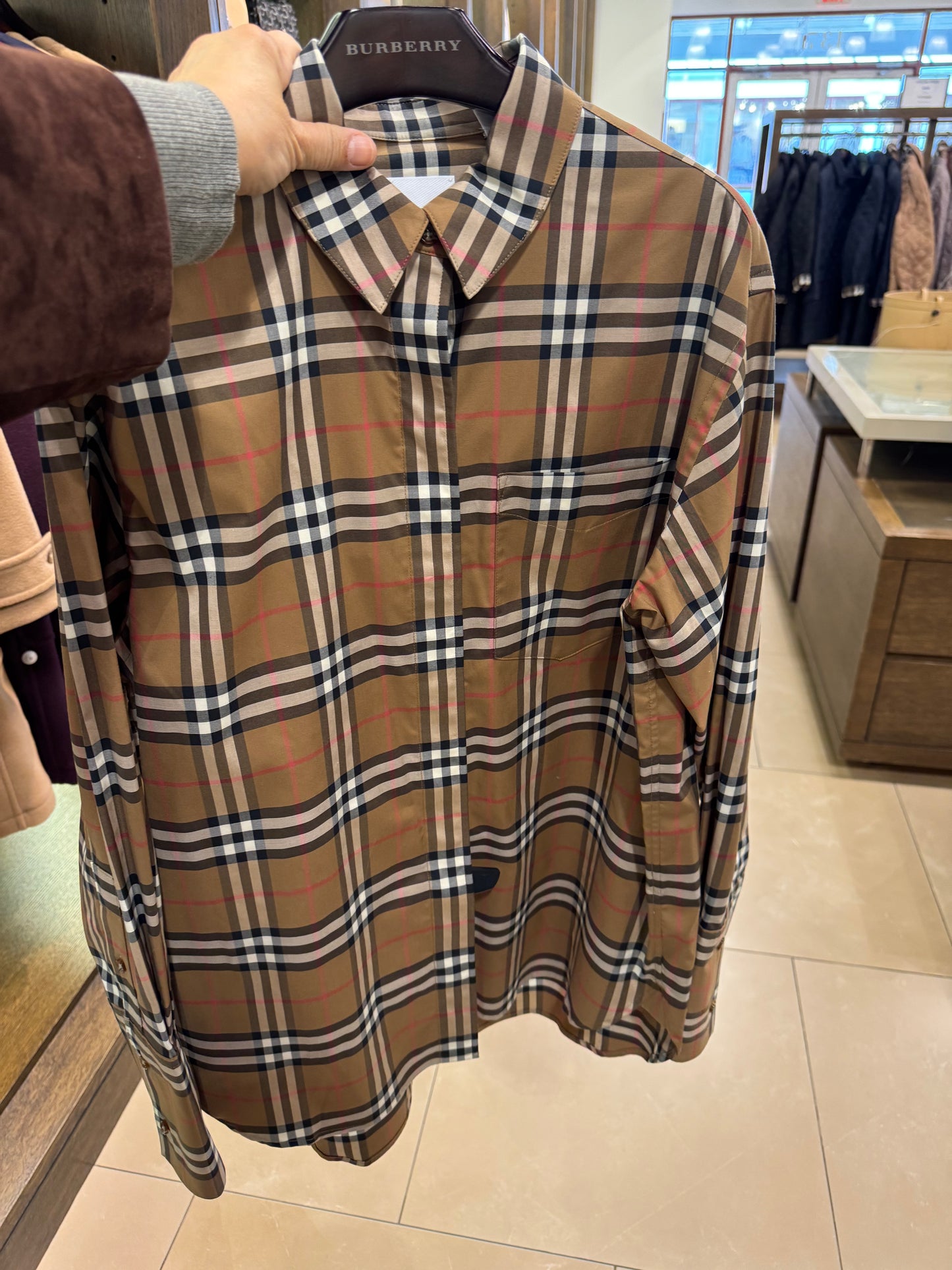 Burberry Bayan gömlek
