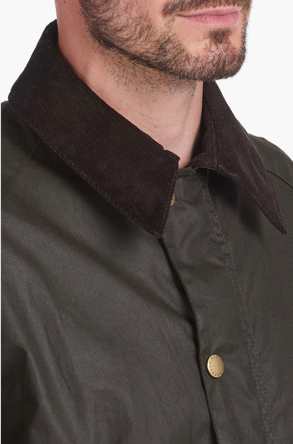 Men Ashby waxed Jacket /Olive color