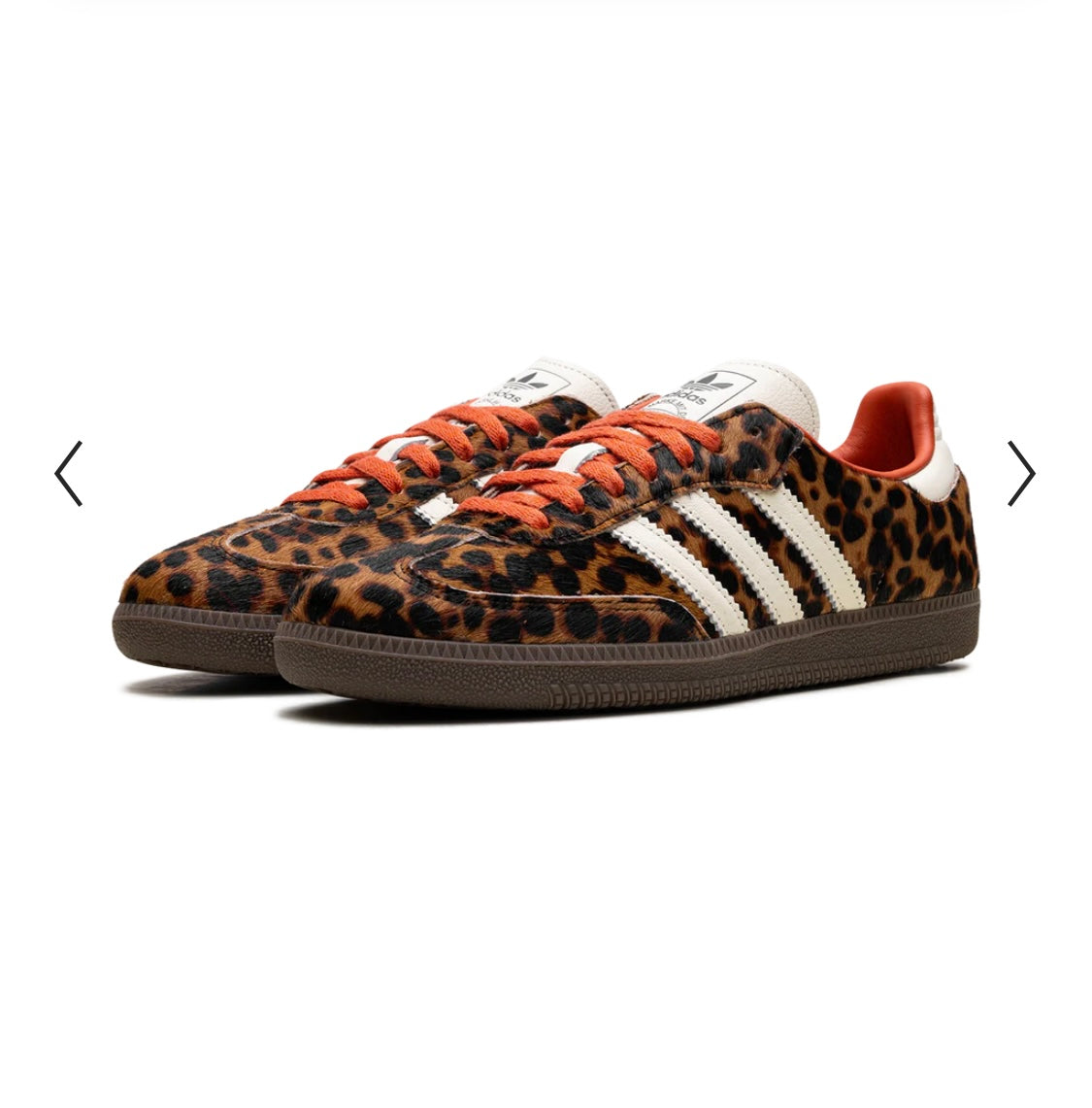 Adidas Samba OG Preloved Red Leopard