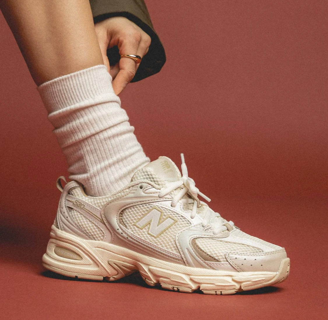 New balance 530 beige angora