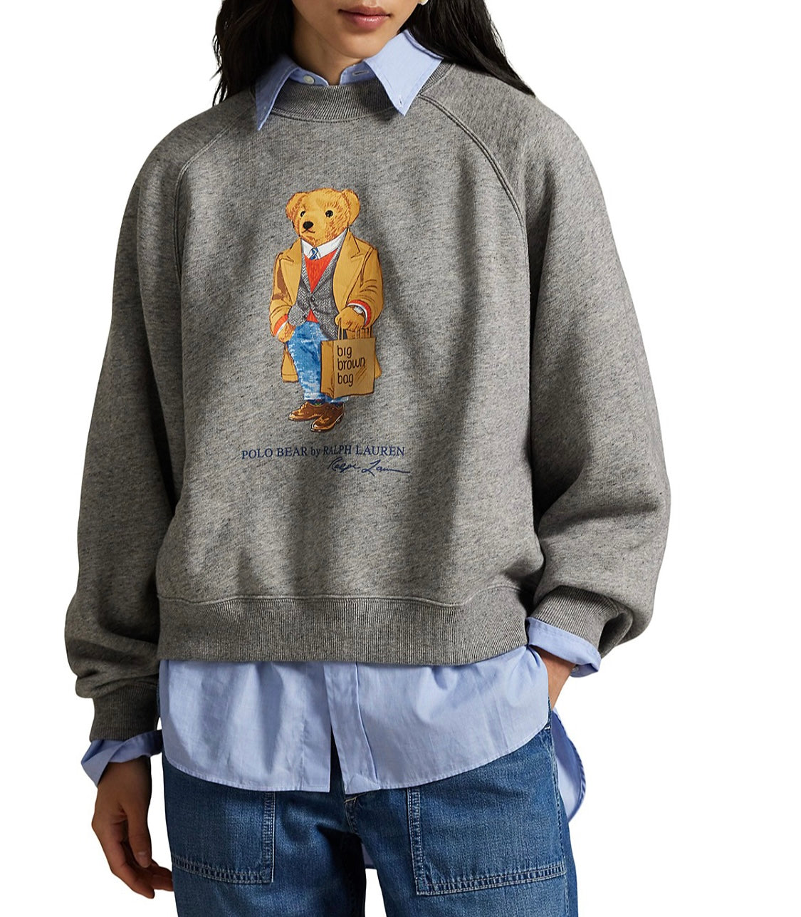 Ralph Lauren ayıcıklı oversize Sweatshirt
