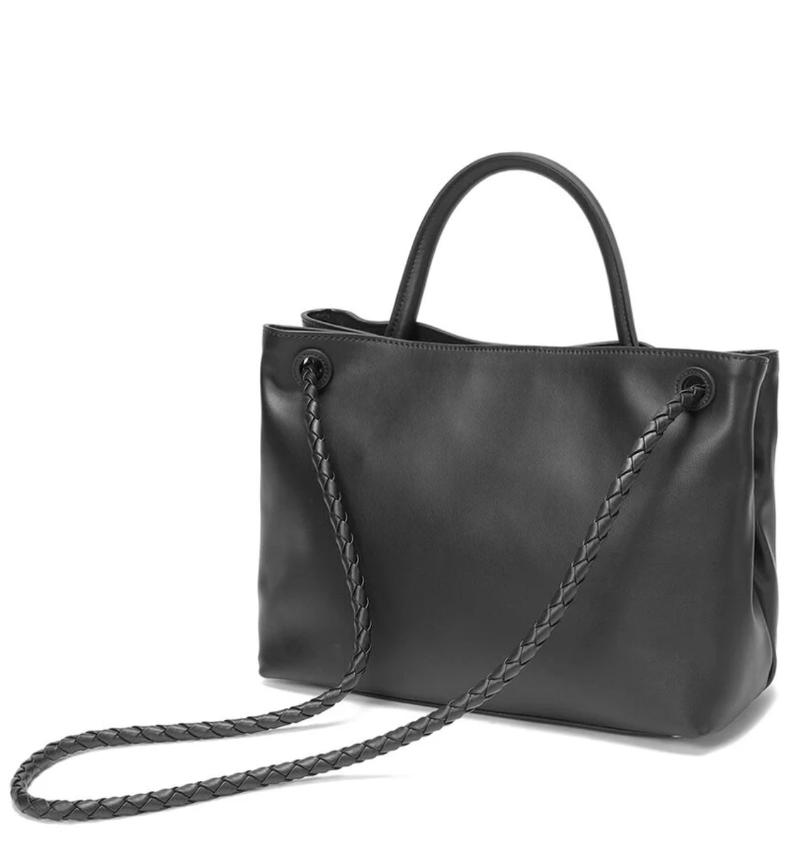 TIFFANY & FRED PARIS LARGE SMOOTH LEATHER TOTE