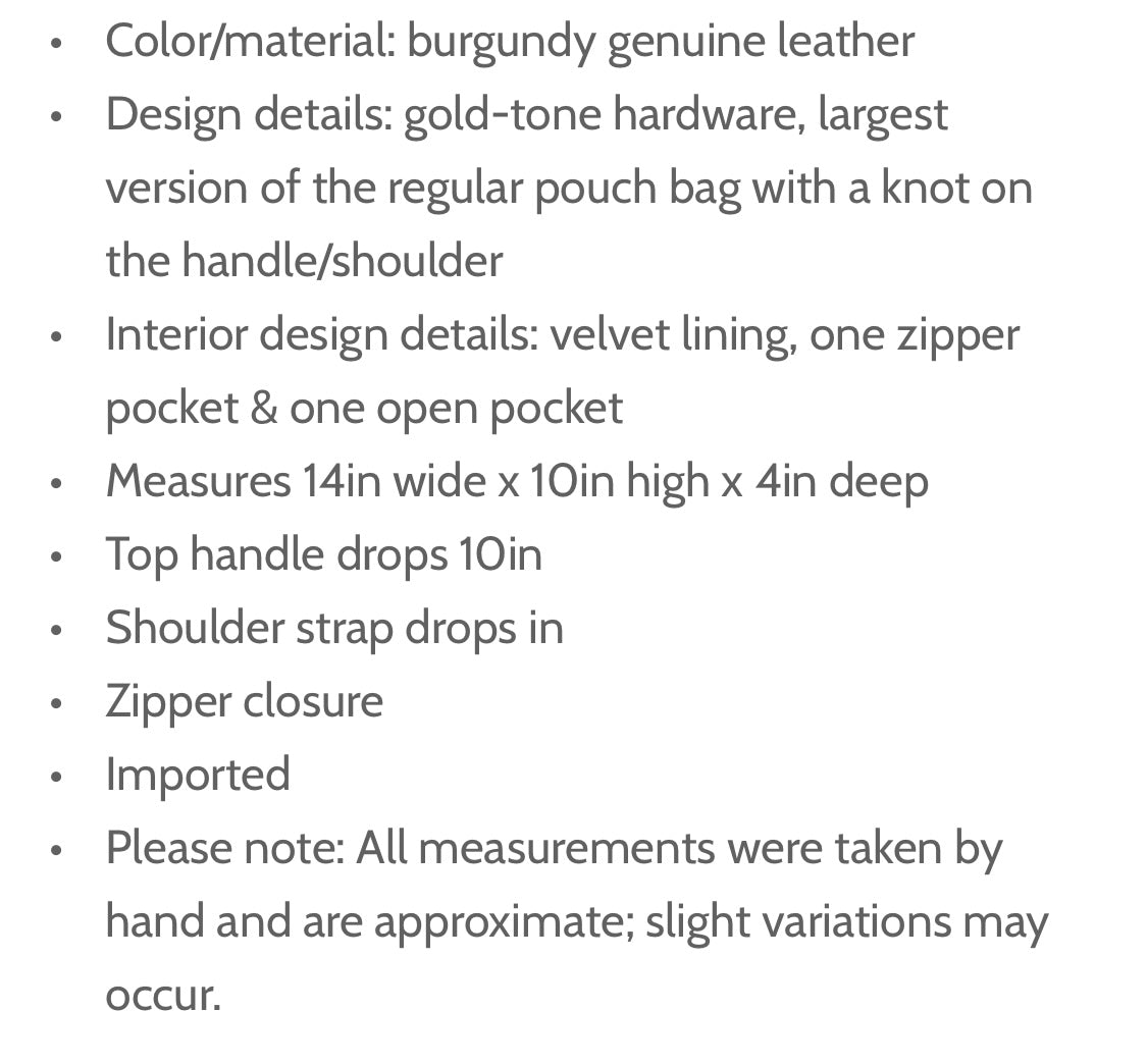 Large hand Woven Leather Pouch