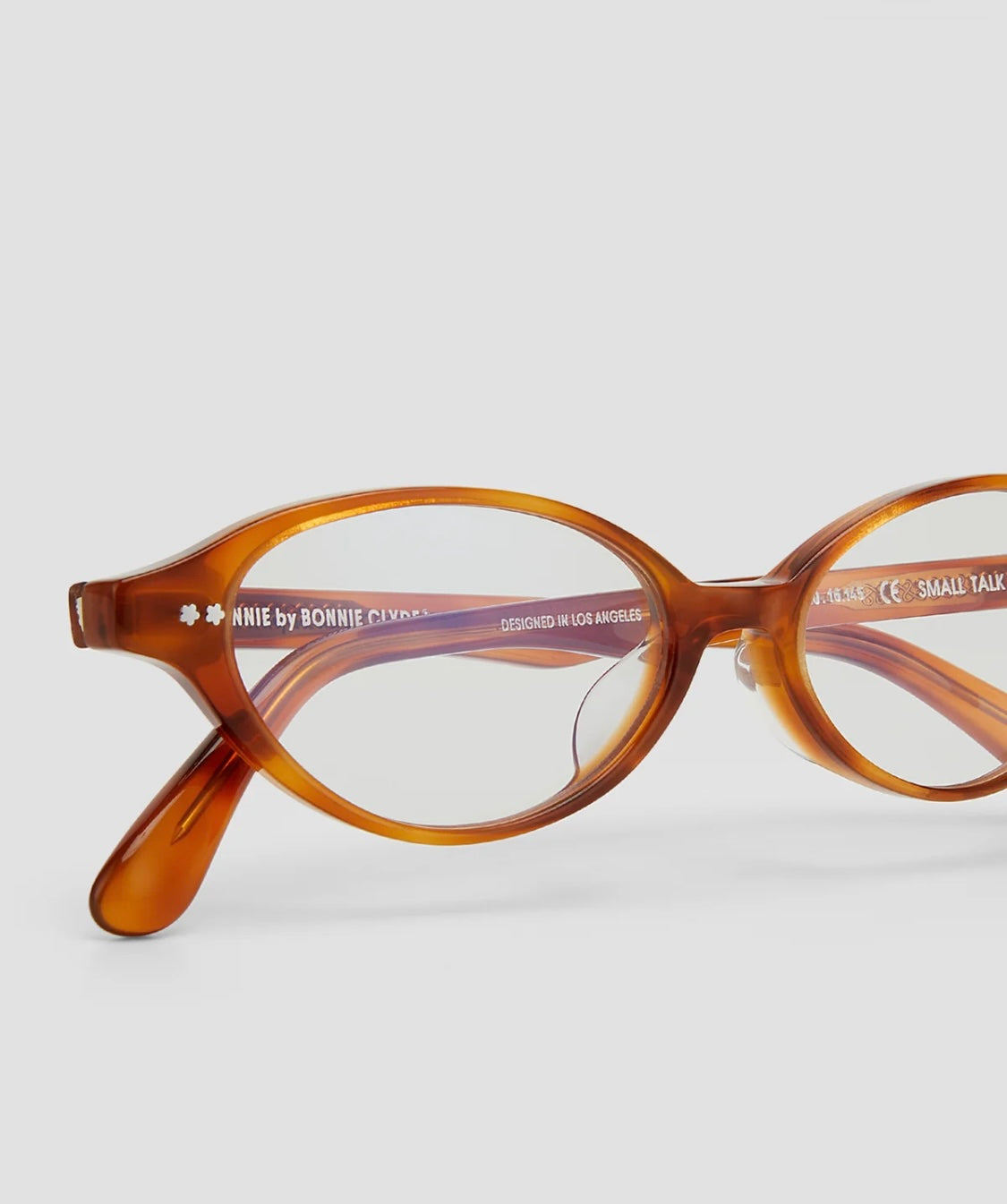 Bonnie Clyde SMALL TALK Yellow Tortoise