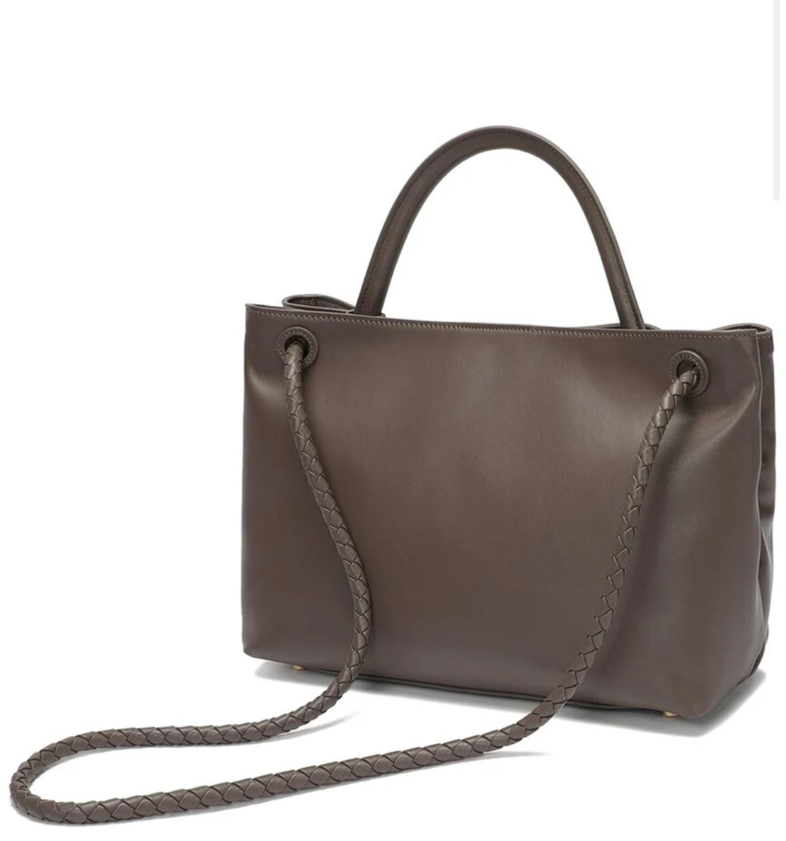TIFFANY & FRED PARIS LARGE SMOOTH LEATHER TOTE