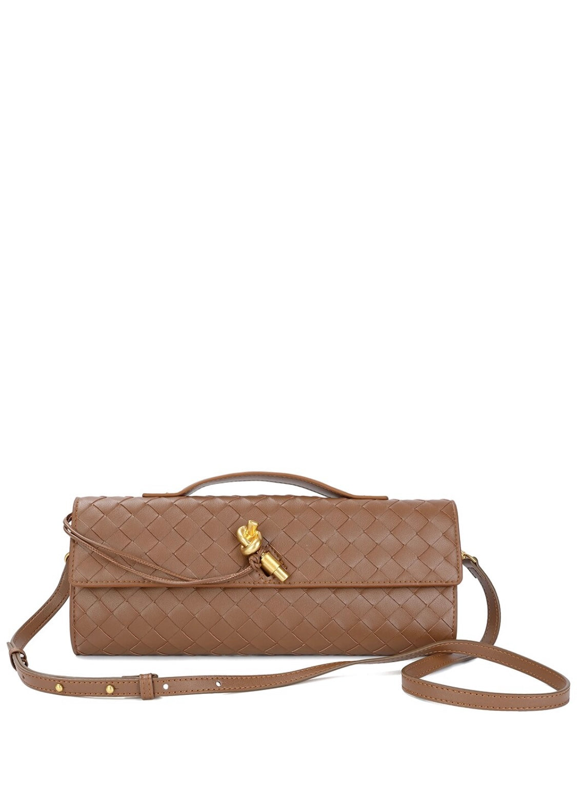 Hand woven cluch