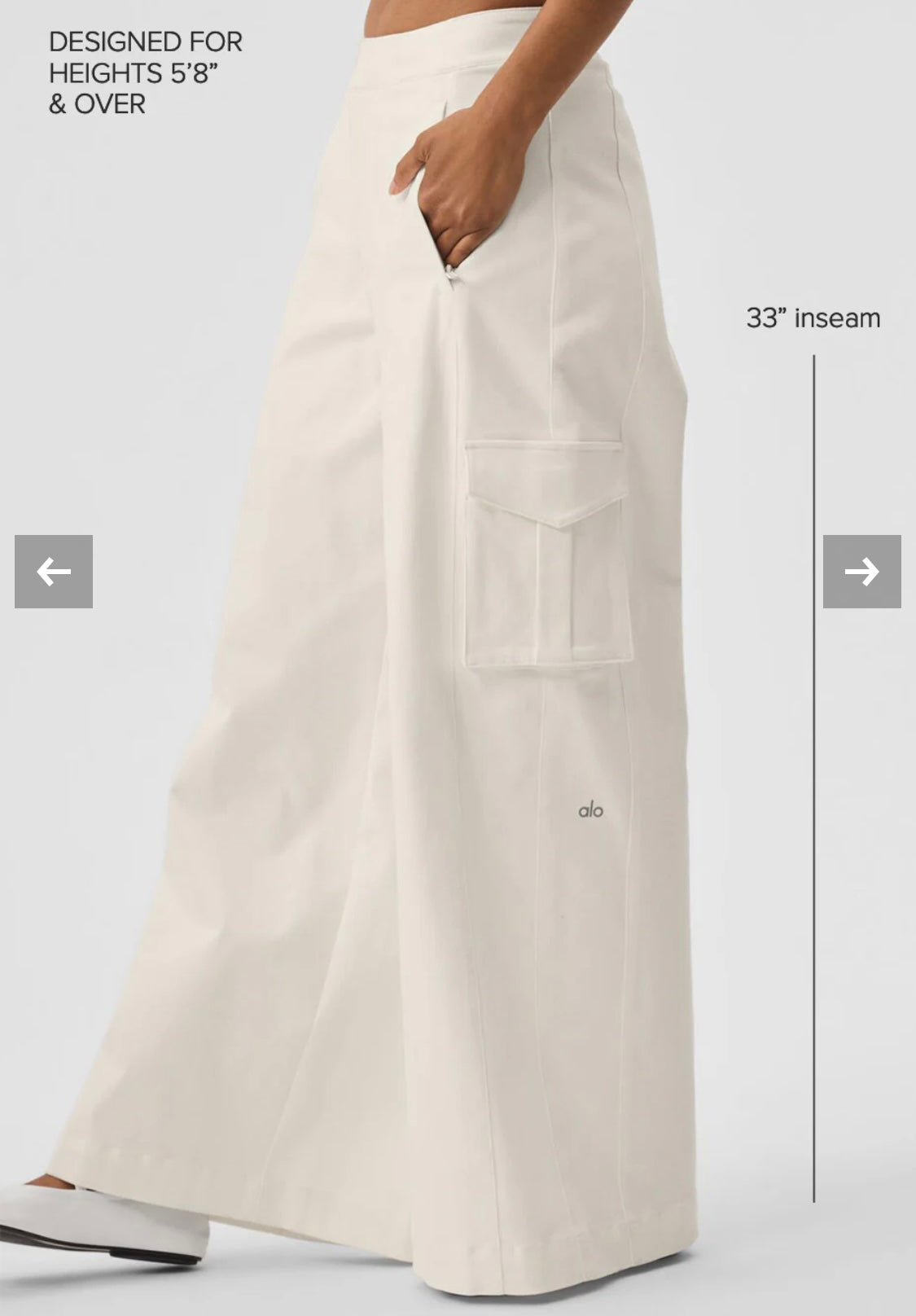 Show Off Cargo Wide Leg Trouser RENKLER➡️