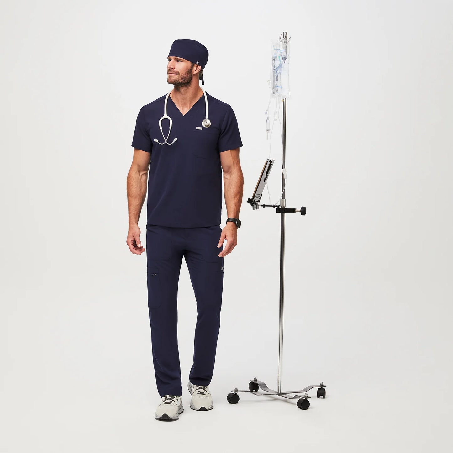 FIGS Modern Scrub Cap with Buttonholes