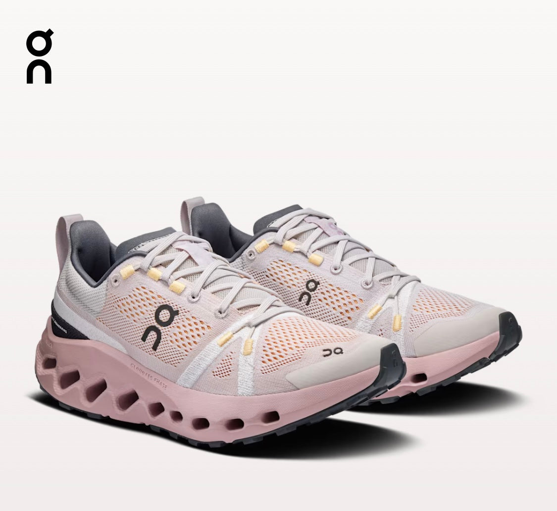 On Cloudsurfer Trail Silver | Mauve