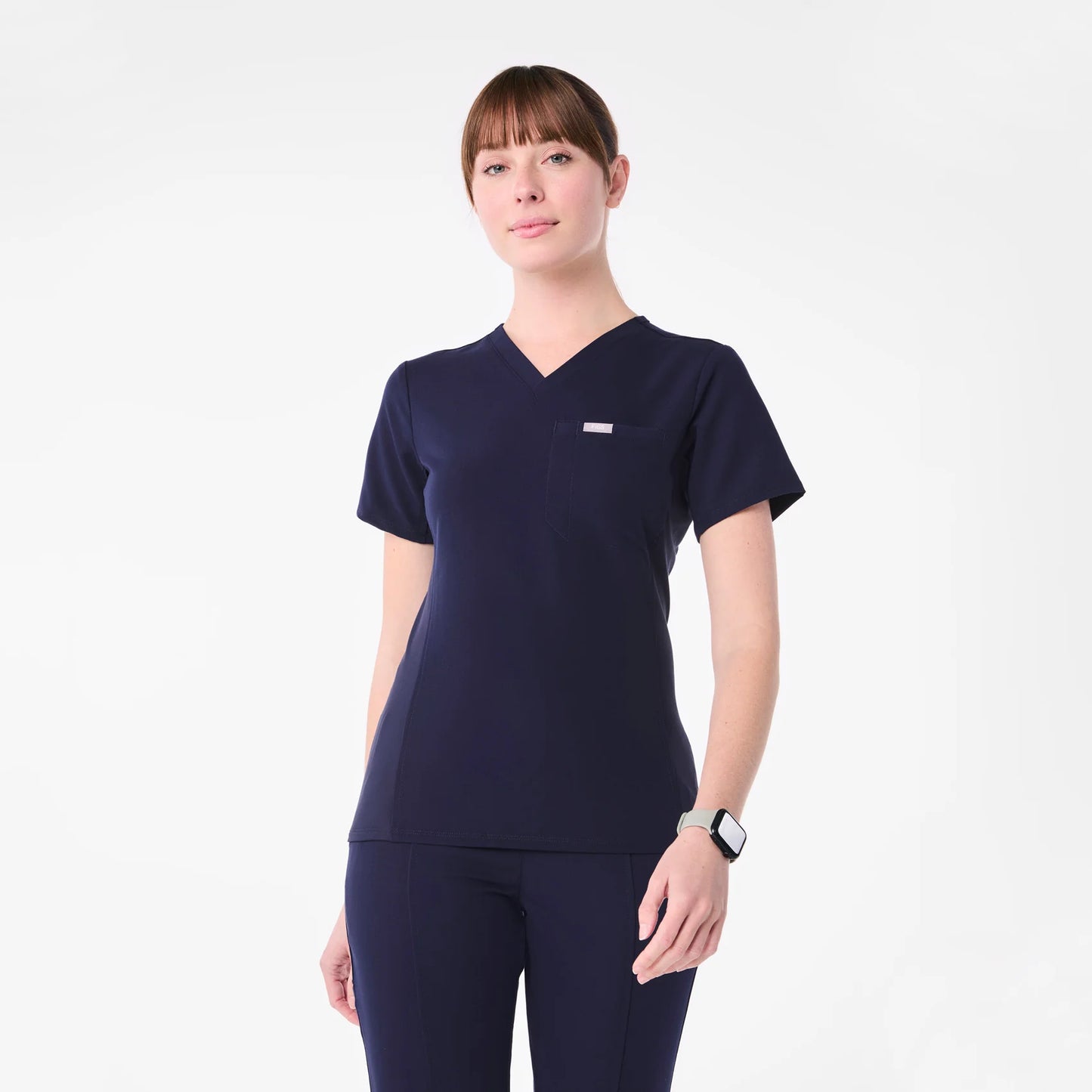 FIGS Everly Slim V-Neck Scrub Top