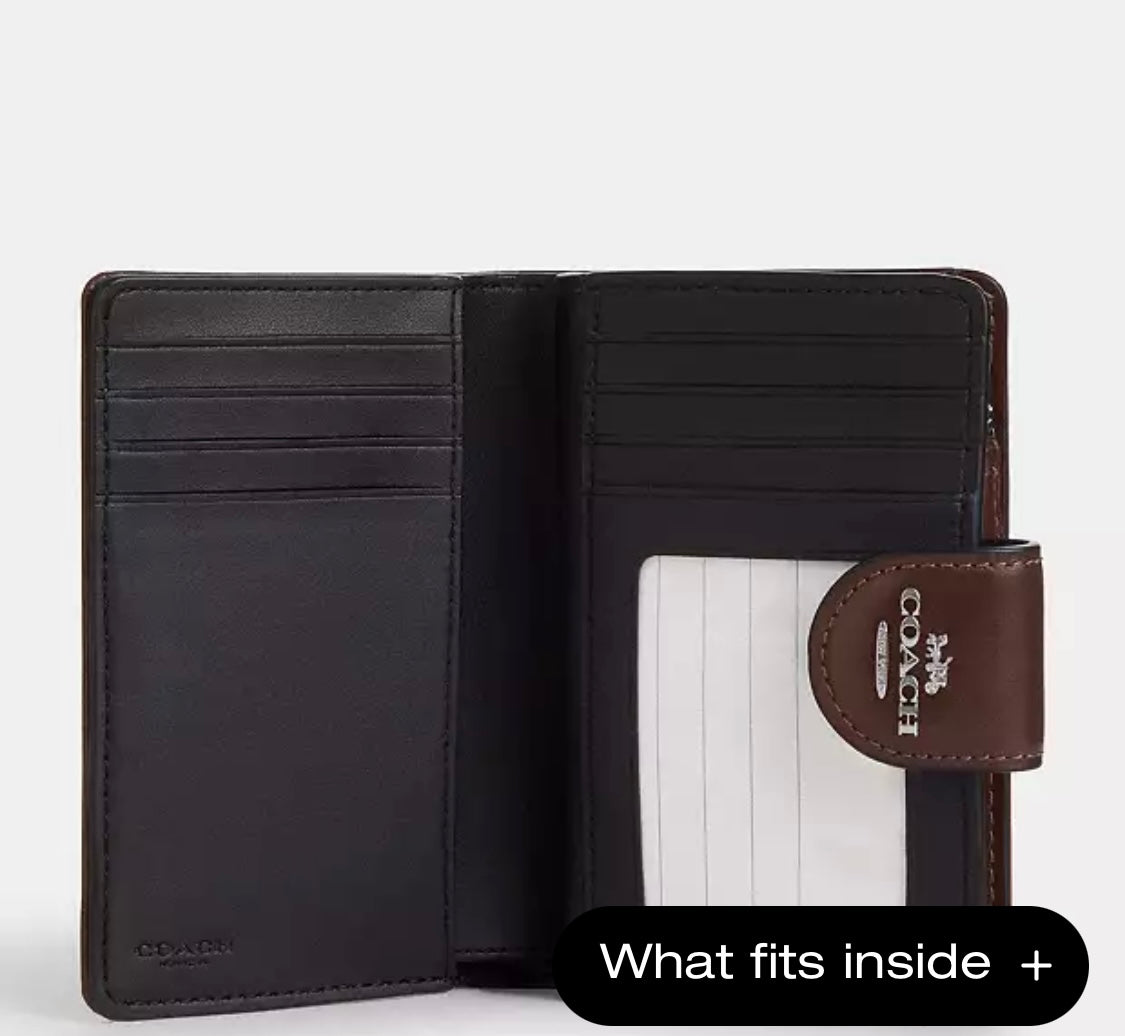 Medium Corner Zip Wallet In Signature Canvas Orta boy cüzdan RENKLER➡️