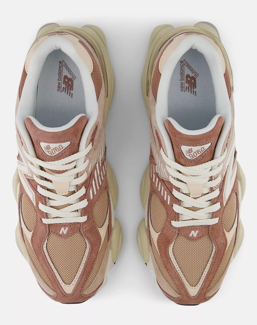 New balance 9060 Sparrow with flat taupe and vintage rose