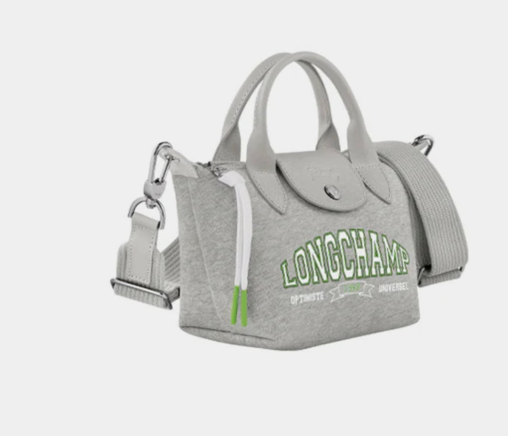 Longchamp Women's Le Pliage Collection Xs Handbag Grey