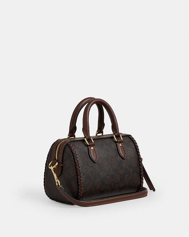 Mini Rowan Crossbody Bag In Signature Canvas