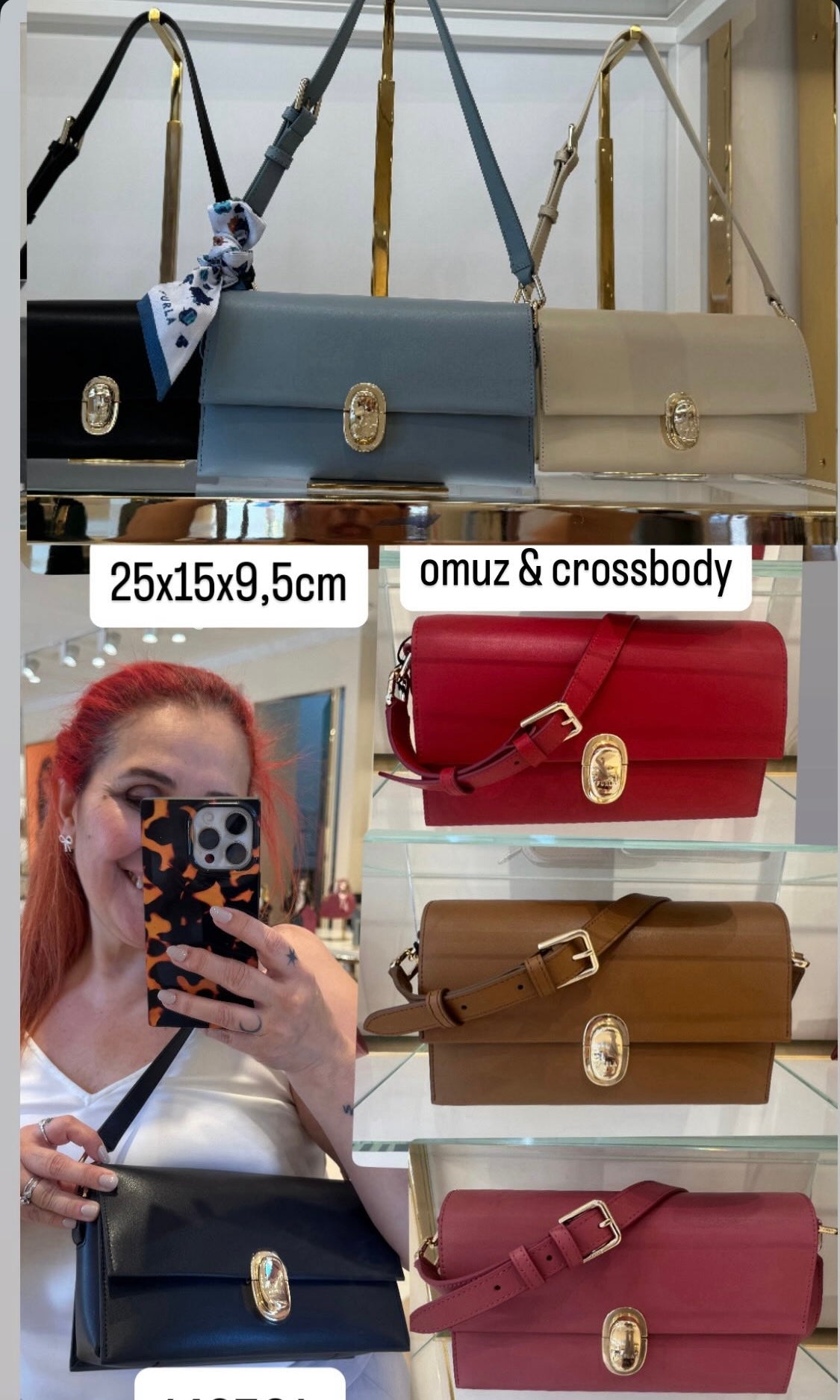 Furla Eclisse tote&crossbody