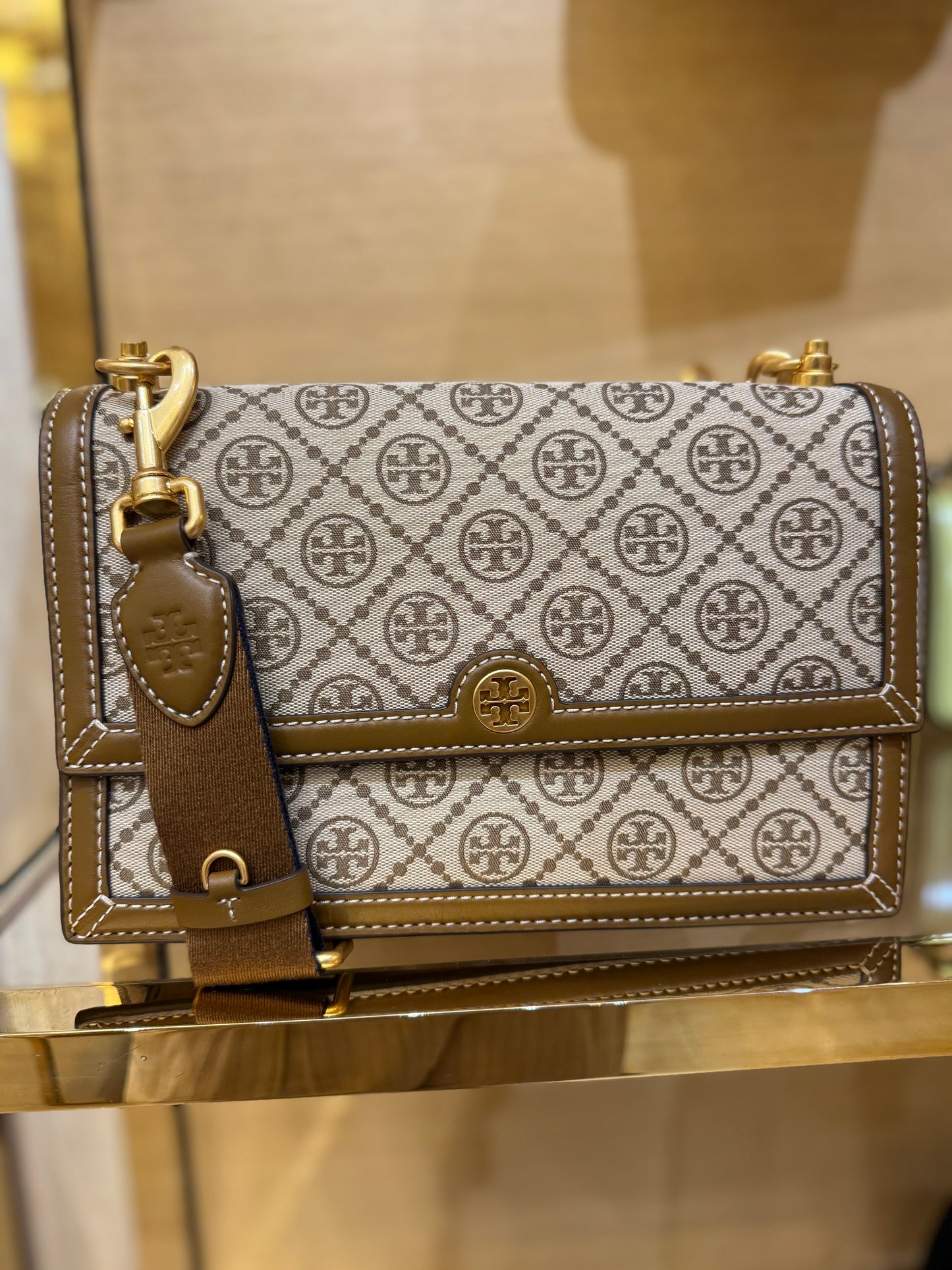 Tory Burch Logo shoulder & Crossbody