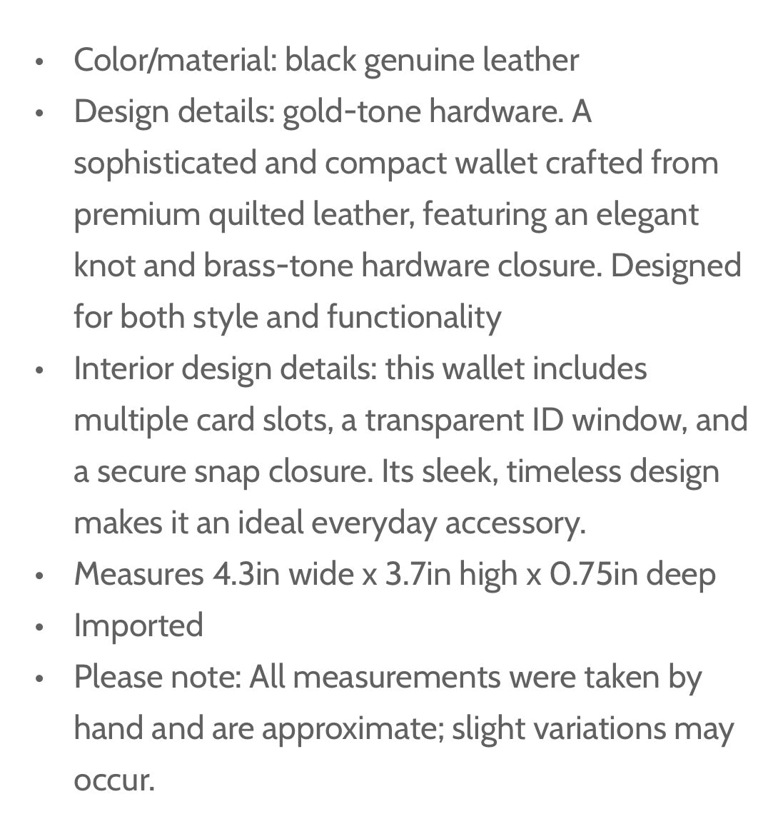 Tiffany Fred woven wallet
