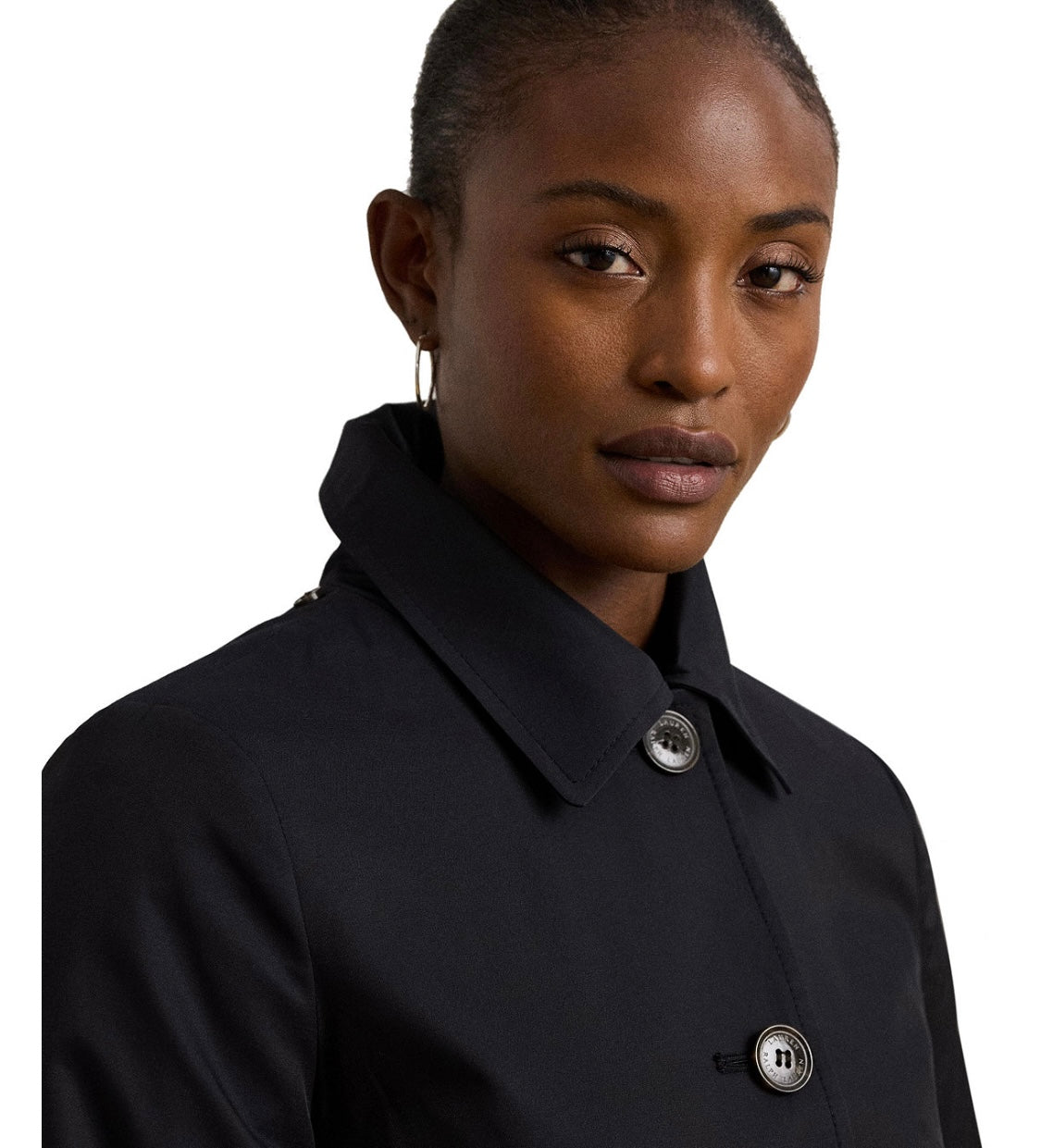 Ralph Lauren kapüşonlu trench coat