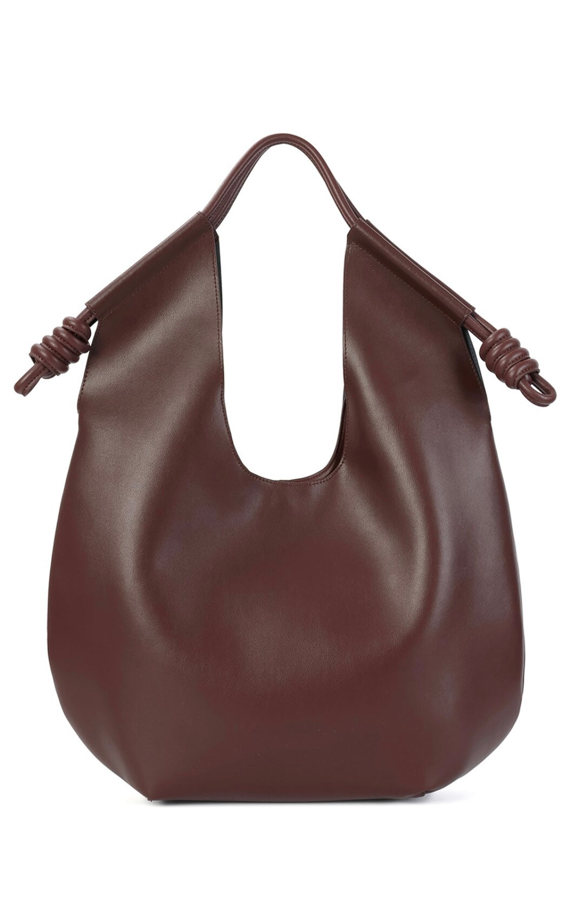 Tiffany&Fred Smooth Leather hobo bag/brown