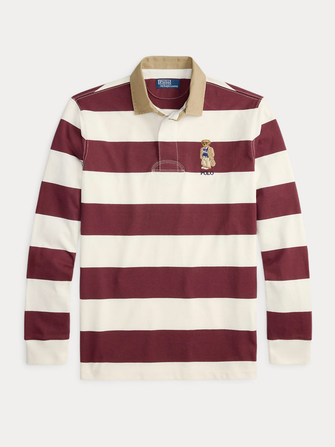 Ayıcıklı klasik fit Rugby Shirt