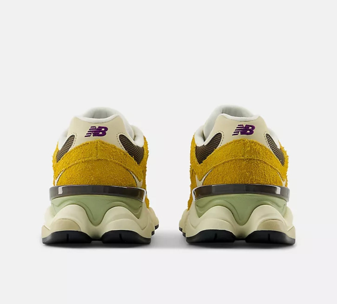 New balance 9060 Butterscotch with dark mushroom and concord grape