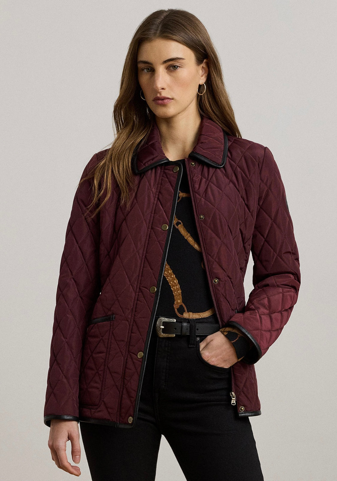 Ralph Lauren bayan kapitone mont