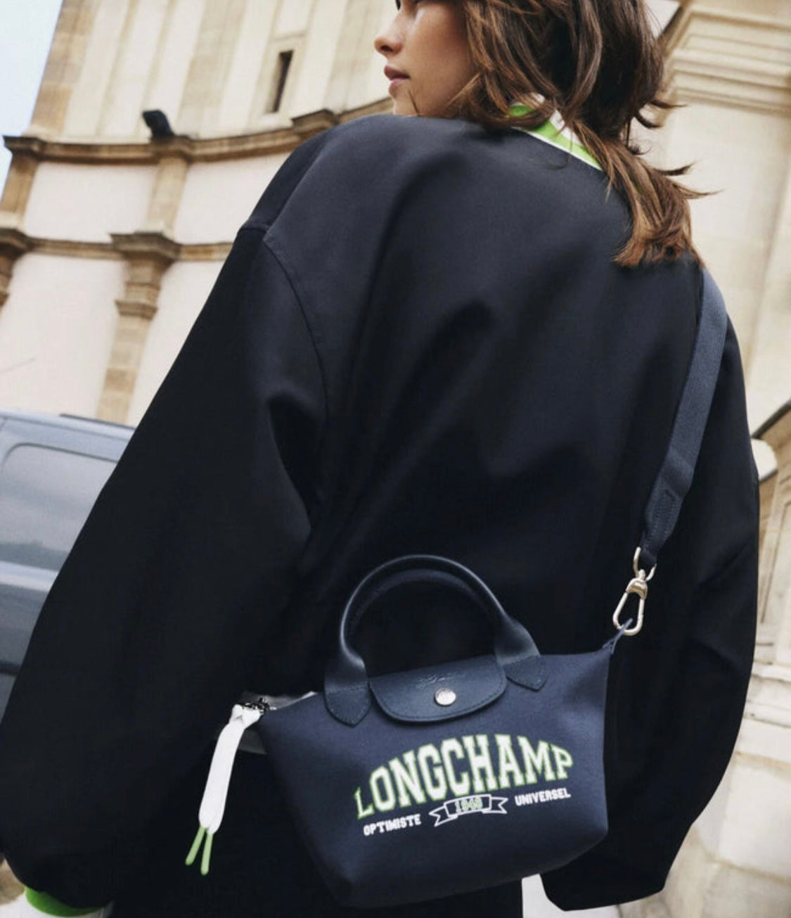 Longchamp Women's Le Pliage Collection Xs Handbag Navy