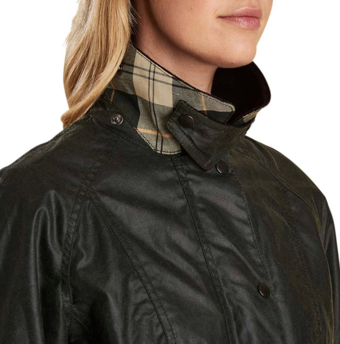 Barbour Beadnell Wax Jacket Sage